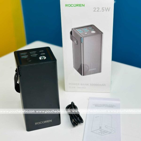 Rocoren 50,000mAh 22.5W Power Bank